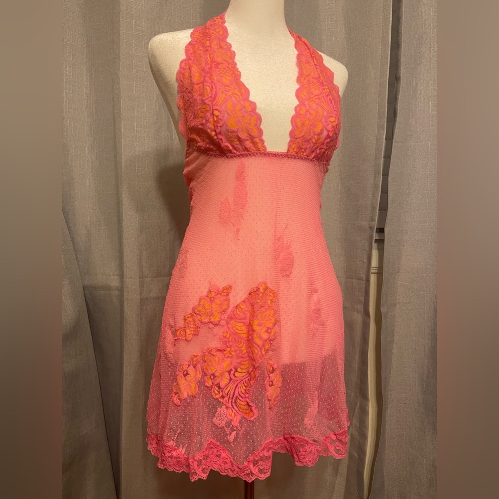 Fredricks of Hollywood lace slip size medium